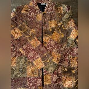 Chico’s patchwork quilted jacket